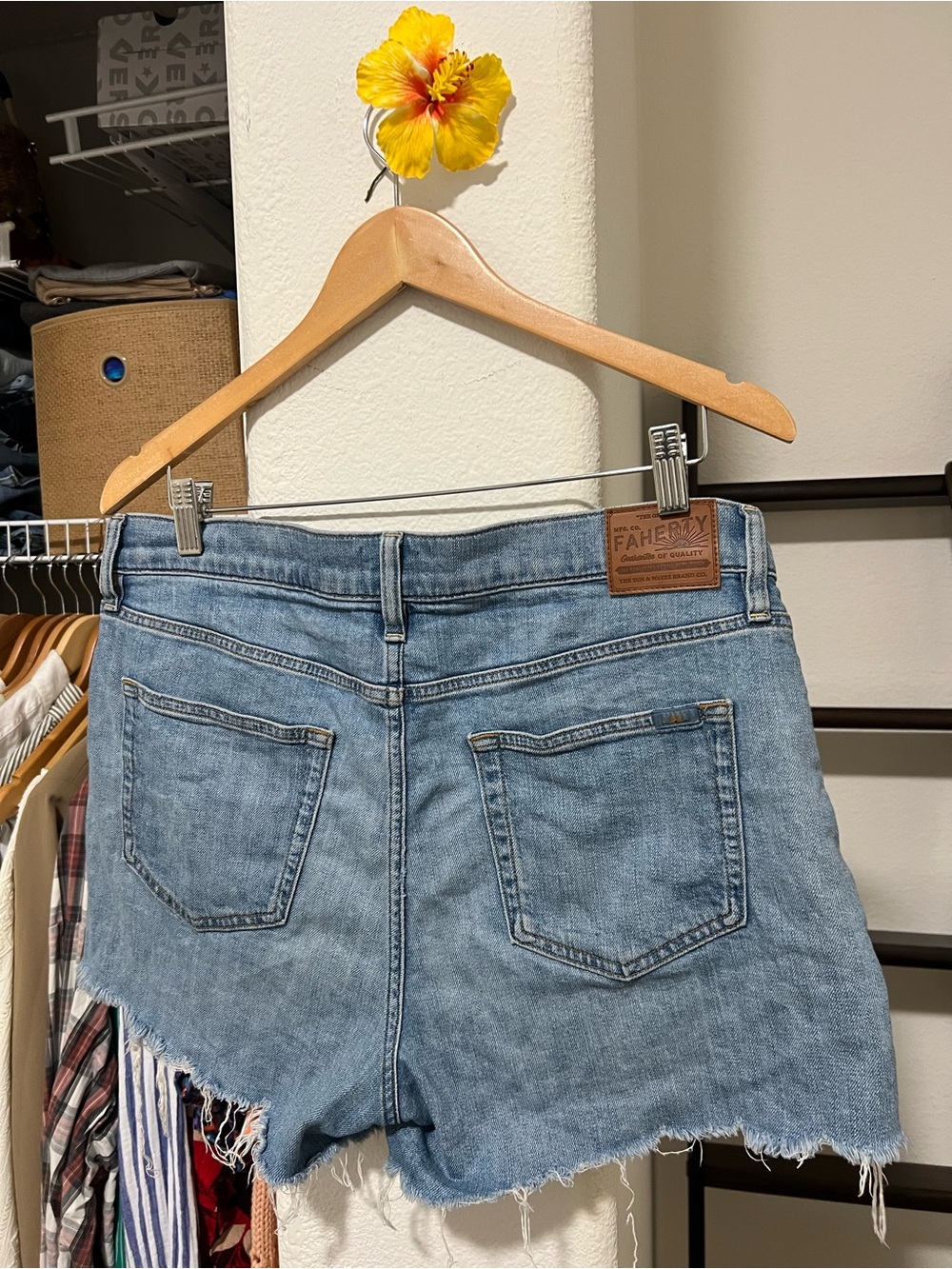 FAHERTY Denim Shorts